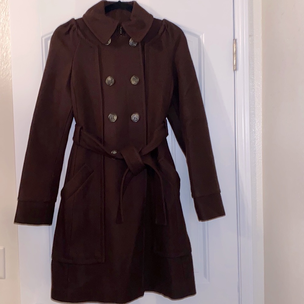 RETAIL $595 - NEW BCBG Double-breasted Coat